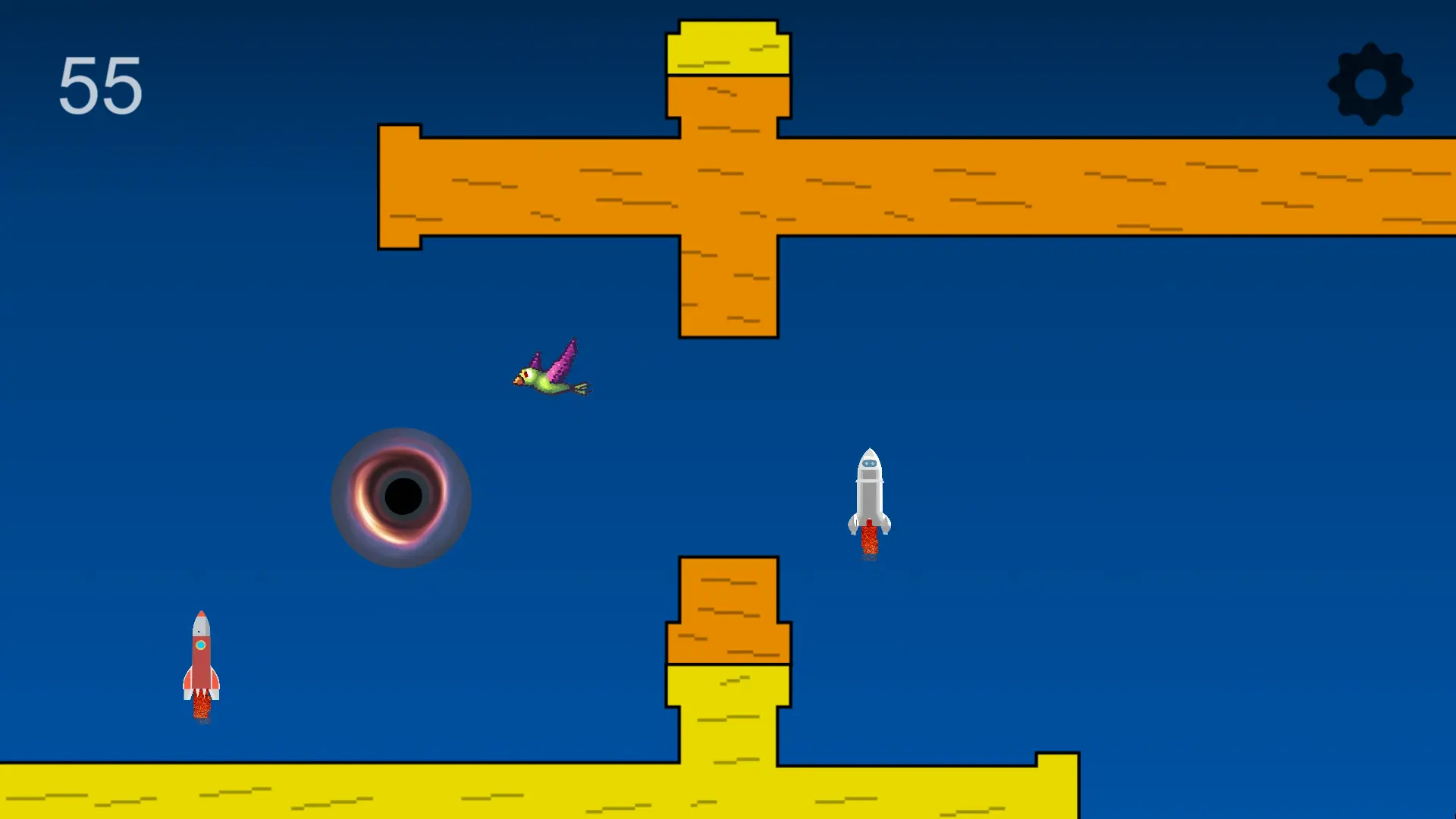 Main menu of Skyjumper